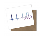 Hello Greeting Card