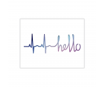 Hello Greeting Card