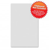Vertical 11 x 17 MDF Clipboard Notepad - Blank