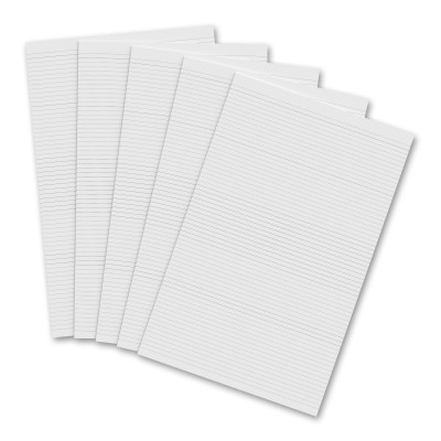 5 Pack - Vertical 11 x 17 MDF Clipboard Notepad