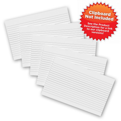 5 Pack - ISO Clipboards Notepads