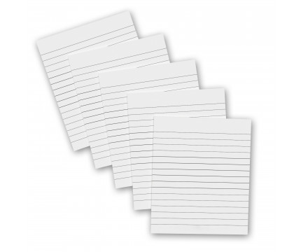5 Pack - Memo ISO Clipboard Notepads