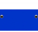 Letter Size 8.5 x 11 Aluminum Clipboard | Blue