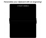 Blackout Steel ISO Clipboard