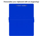 Blue ISO Clipboard