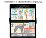 WhiteCoat Clipboard - Black Canine Edition