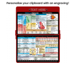 WhiteCoat Clipboard® - Red Veterinary Medicine Edition