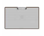 10 Pack - Horizontal 17 x 11 MDF Clipboard Notepad