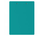 Letter Size 8.5 x 11 Aluminum Clipboard | Teal