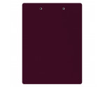 Letter Size 8.5 x 11 Aluminum Clipboard | Wine