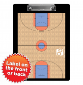 Flat Plastic Basketball Clipboard