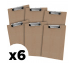Letter Size 8.5 x 11 MDF 6-Pack