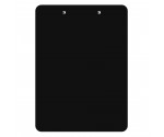 Letter Size 8.5 x 11 Plastic Clipboard | Black
