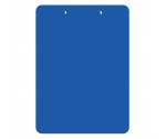 Letter Size 8.5 x 11 Plastic Clipboard | Blue