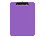 Letter Size 8.5 x 11 Plastic Clipboard | Lilac Letter Size 8.5 x 11 Plastic Clipboard | Lilac