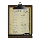 Large Clip HDF Menu Clipboard