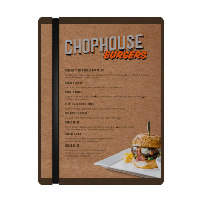 HDF Single Band Vertical Menu Board 