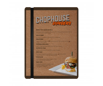 HDF Single Band Vertical Menu Board 