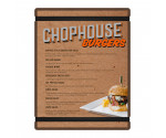 HDF Menu Board with Bands