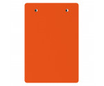 Memo Size 5 x 8 Aluminum Clipboard | Orange