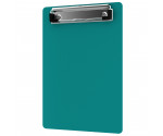 Memo Size 5 x 8 Aluminum Clipboard | Teal