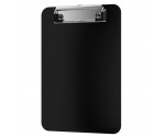 Memo Size 5 x 8 Plastic Clipboard | Black
