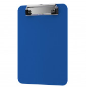 Memo Size 5 x 8 Plastic Clipboard | Blue