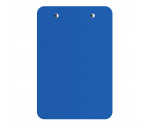 Memo Size 5 x 8 Plastic Clipboard | Blue