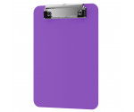 Memo Size 5 x 8 Plastic Clipboard | Lilac