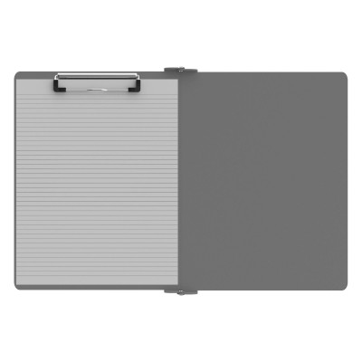 Left Folding Ledger ISO Clipboard | Silver