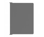 Right Folding Ledger ISO Clipboard |Silver