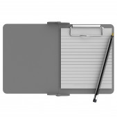 Silver Mini Novel ISO Clipboard