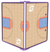 Lilac Basketball Clipboard