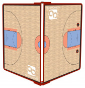 Red Basketball Clipboard