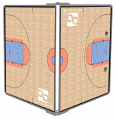 Silver Basketball Clipboard