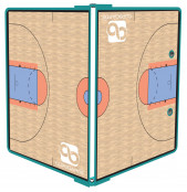 Teal Basketball Clipboard