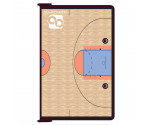 Wine Basketball Clipboard