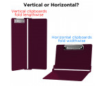 Wine Vertical ISO Clipboard - Slightly Damaged Wine Vertical ISO Clipboard - Slightly Damaged