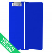 Blue Vertical ISO Clipboard