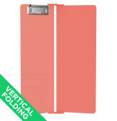 Coral Vertical ISO Clipboard