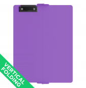 Lilac Vertical ISO Clipboard