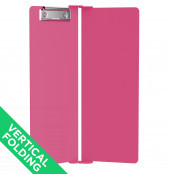 Pink Vertical ISO Clipboard