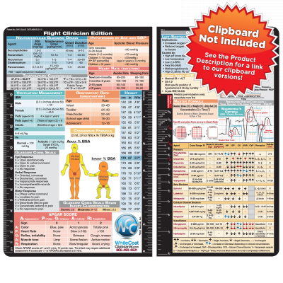 Flight Medic Adhesive Reference Label 