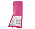 Pink Storage Clipboard