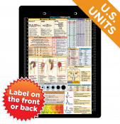 Flat Aluminum Nursing Clipboard 