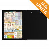 WhiteCoat Clipboard® - Left Folding Ledger - Nursing Edition