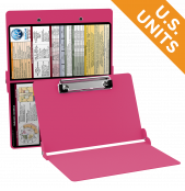  WhiteCoat Clipboard® - Pink Edición médica