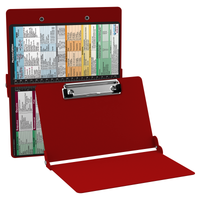 WhiteCoat Clipboard® - Red Pharmacy Edition