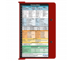 WhiteCoat Clipboard® - Red Pharmacy Edition