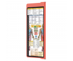 WhiteCoat Clipboard® Vertical - Coral Physical Therapy Edition